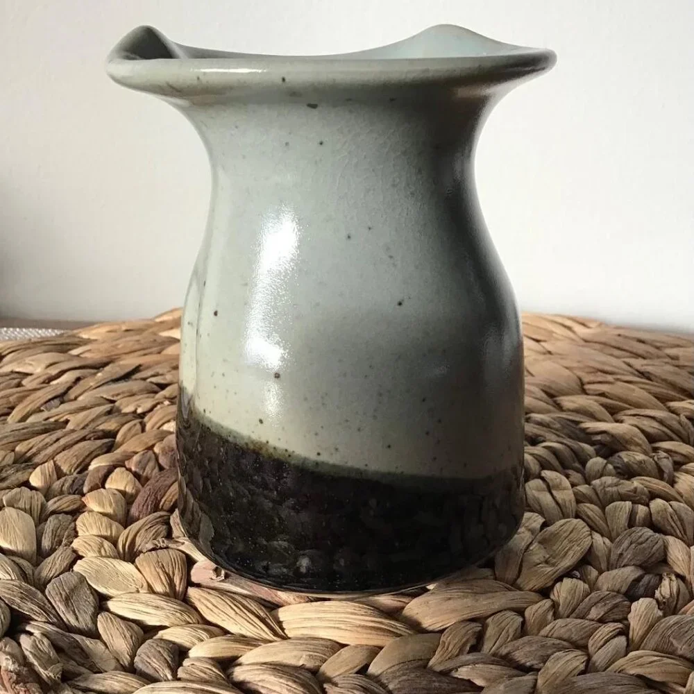 John Freimarck Pottery Jar Canister Vase Studio Art Abstract‎ Bohemian Signed